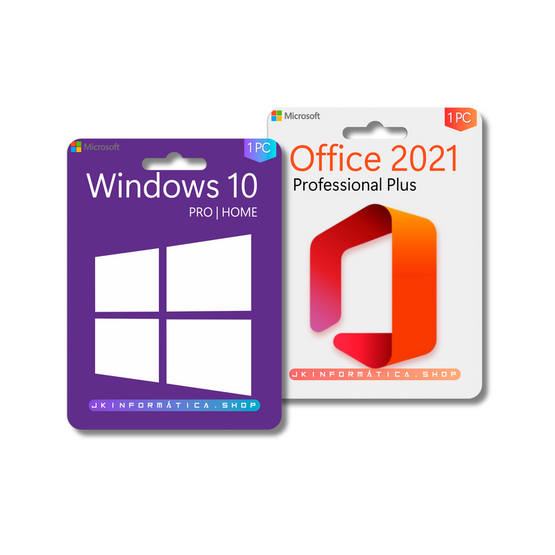 Combo Windows 10 Professional+Office 2019 PRO Plus Vitalicio