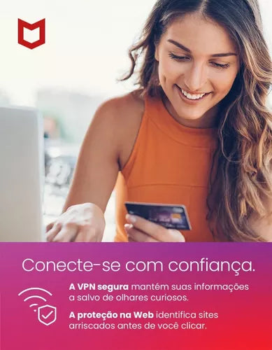 Mcafee Proteção Total 1 Ano Pc Mac Tablet 1 Dispositivo