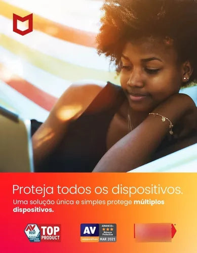 Mcafee Antivirus - Assinatura 1 Ano - Proteção Essencial Pc