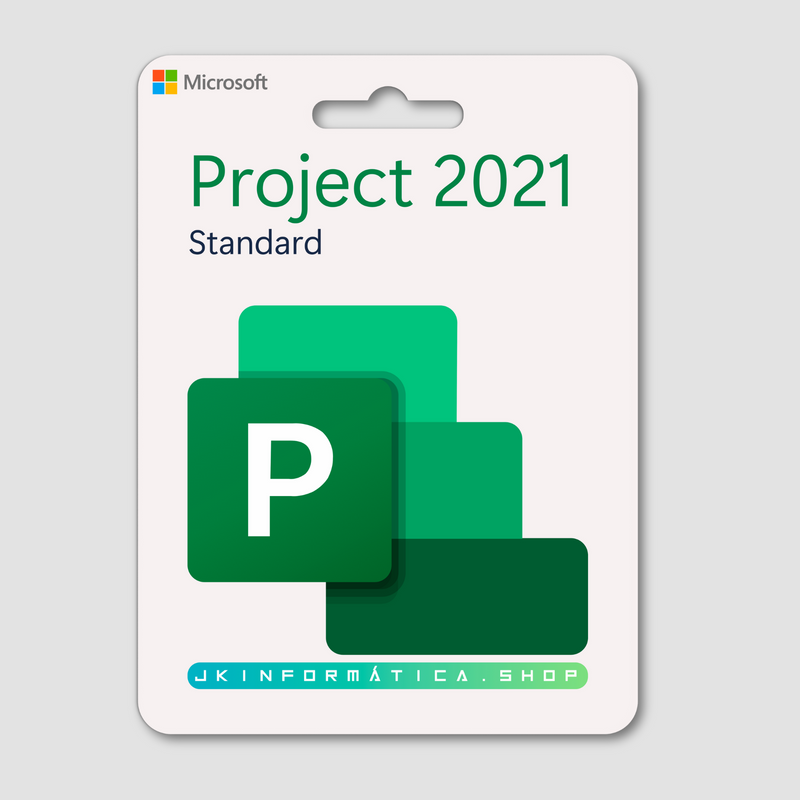 Project 2021 Standard Licença Original Vitalícia