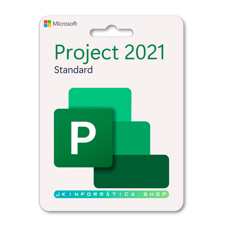 Project 2021 Standard Licença Original Vitalícia