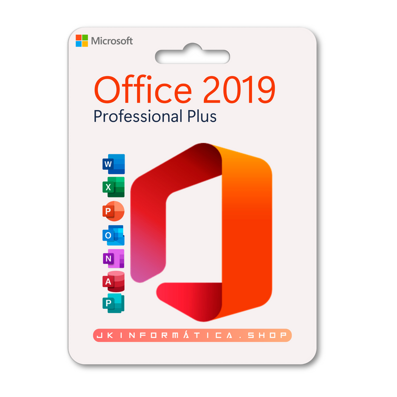 Pacote Office 2019 Professional Plus Licença Original Vitalícia