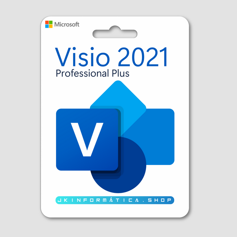 Visio 2021 Professional Plus Licença Original Vitalícia