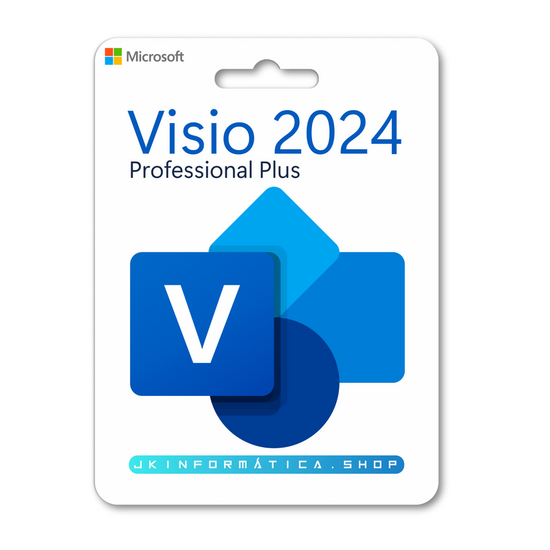 Visio 2024 Professional Plus Original - Licença Vitalícia para 1 PC