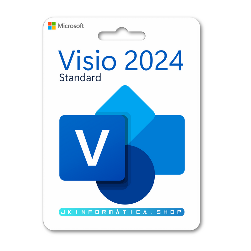 Visio 2024 Standard Original - Licença Vitalícia para 1 PC