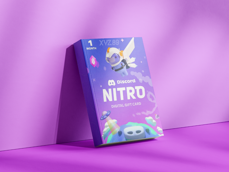 Discord Nitro Gaming 12 Meses + 12 Impulsos + ATIVAÇÃO RÁPIDA