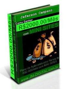 Ebook: Como Ganhar $2000 com Minisites