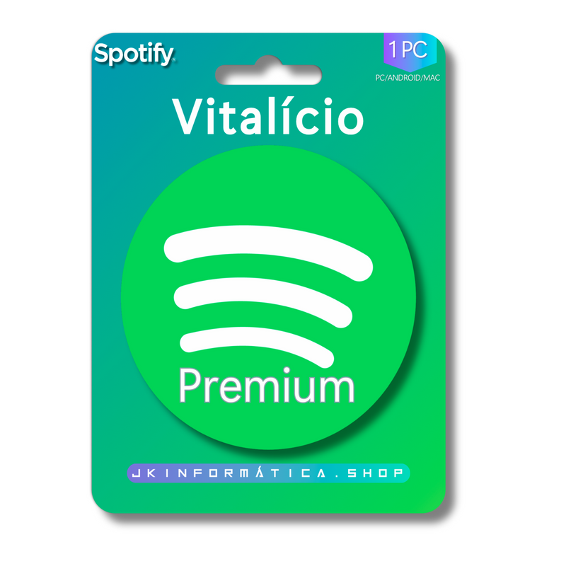 Spotify Premium - Vitalício sem Anuncios